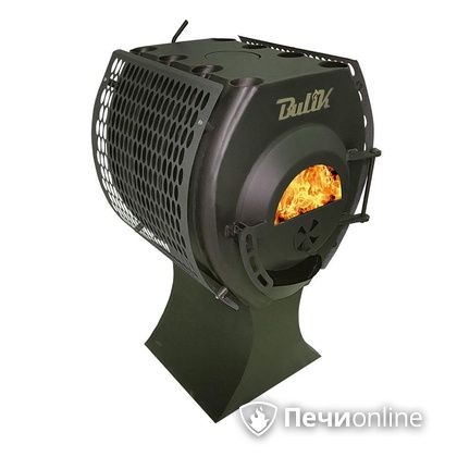 Печь отопительная Березка BulyK 150 Плюс, со стеклом и экранами боковыми в Щербинке